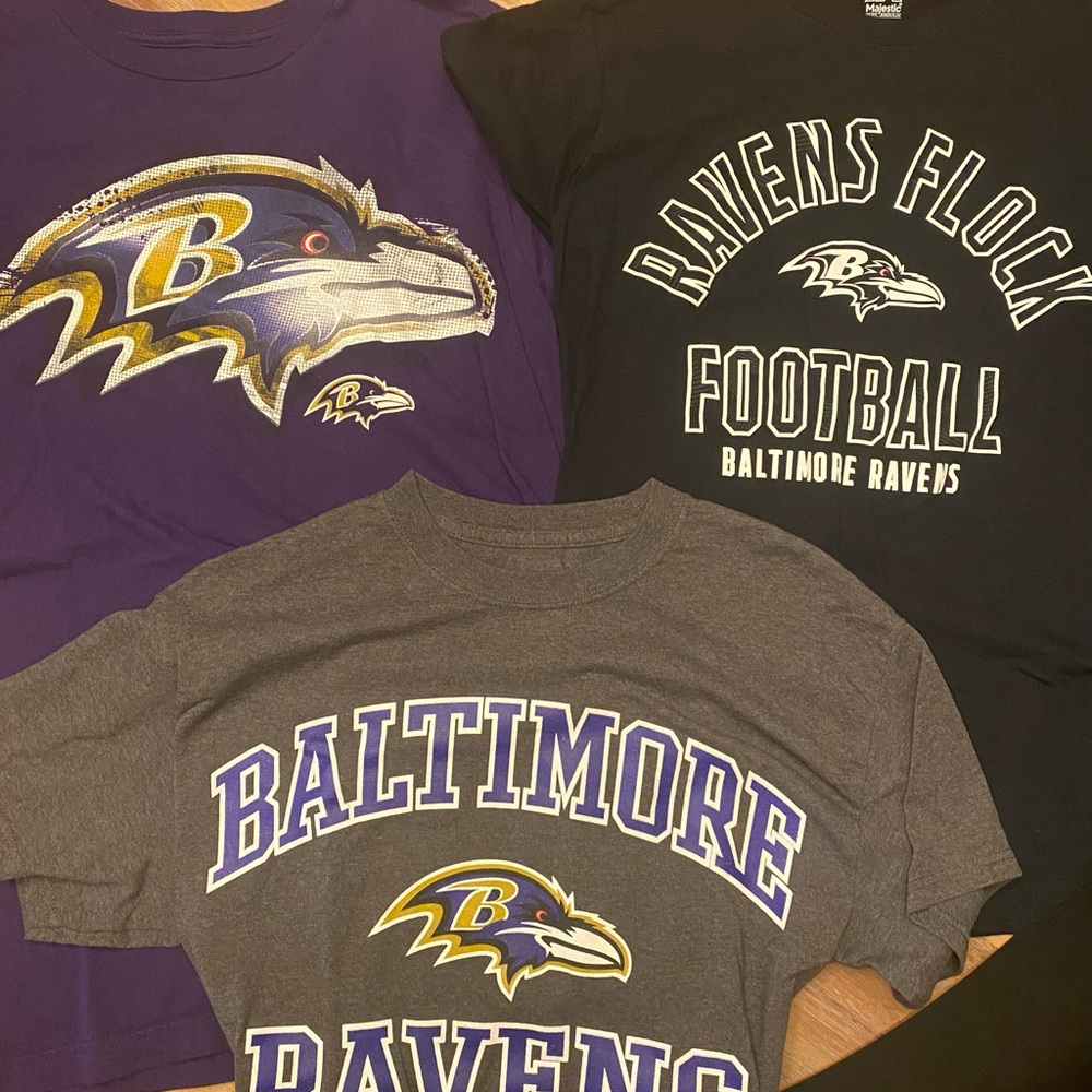 Baltimore Ravens T-Shirts Set